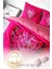 Kıng Sıze Pink Valentine 3D Çift Kişilik Nevresim Takımı 4