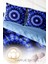Çift Kişilik Sık Dokuma Pamuk Saten 3D Özel Tasarım Blue Damask Nevresim Takımı 4