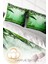 Doğal Pamuk Çift Kişilik 3D Digital Green Life Nevresim Takımı 4