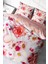 Çift Kişilik Lastikli Çarşaflı Pamuk Saten White Rose Nevresim Takımı 3