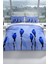 Bluebird 3D Pamuk Saten Çift Kişilik Nevresim Takımı 2