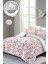 Lastikli Çarşaflı Pamuk Saten Çift Kişilik Cherry Blossom Luxury Nevresim Takımı 1