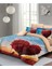 Çift Kişilik Lastikli Çarşaflı Sevgililer Günü % 100 Pamuk Saten Love Tree Nevresim Takımı 2
