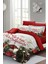 Yılbaşı (Lastikli Çarşaflı) Çift Kişilik Pamuk Saten Merry Christmas Nevresim Takımı 1