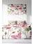 Doğal Pamuk Çift Kişilik 3D Digital Relax Flower Nevresim Takımı 3