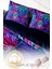 Çift Kişilik Lastikli Çarşaflı Pamuk Saten Palm Color Nevresim Takımı 4
