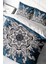 Doğal Pamuk Çift Kişilik 3D Digital Ethnic Mandala3 Nevresim Takımı 1