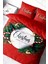 Yılbaşı Süsü Green Christmas Noel Pamuk Saten 3D Çift Kişilik Nevresim Takımı 3