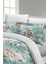 Çift Kişilik Sık Dokuma Pamuk Saten 3D Özel Tasarım Floral Desing Luxury Nevresim Takımı 5