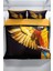 Parrot 3D Pamuk Saten Çift Kişilik Nevresim Seti Nevresim Takımı 3