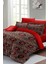 Çift Kişilik Özel Dokuma Pamuk Saten Red Old Design Nevresim Takımı 2