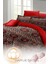 Çift Kişilik Özel Dokuma Pamuk Saten Red Old Design Nevresim Takımı 4