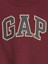 Erkek Bebek Bordo Gap Relaxed Logo Fleece Sweatshirt 2