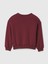 Erkek Bebek Bordo Gap Relaxed Logo Fleece Sweatshirt 3
