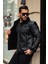 Erkek Napa Deri Içi Full Kürklü Slim Fit Mont & Ceket 1