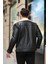 Erkek Napa Deri Içi Full Kürklü Slim Fit Mont & Ceket 3