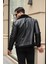 Erkek Napa Deri Içi Full Kürklü Slim Fit Mont & Ceket 3