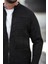 Erkek Su ve Rüzgar Geçirmez Slim Fit Astarlı Mevsimlik Süet Ceket 5