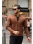 Erkek Su ve Rüzgar Geçirmez Slim Fit Astarlı Mevsimlik Süet Ceket 3