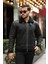 Erkek Napa Deri Içi Full Kürklü Slim Fit Mont & Ceket 3