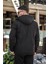 Outdoor Su,soğuk,rüzgar Geçirmez Içi Elyaf Dolgulu Softshell Erkek Montu 5
