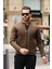 Erkek Su ve Rüzgar Geçirmez Slim Fit Astarlı Mevsimlik Süet Ceket 3