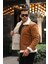 Erkek Napa Deri Içi Full Kürklü Slim Fit Mont & Ceket 1
