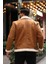 Erkek Napa Deri Içi Full Kürklü Slim Fit Mont & Ceket 4
