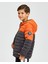 B Outerwear Padded Jacket Büyük Erkek Çocuk Açık Turuncu Mont SK242010-823 4