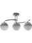 Fuji Modern Dekoratif Krom Renk Salon - Mutfak - Yatak Odası 3 Lü LED Avize 1