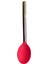Silikon Kepçe Metal Saplı Kırmızı (Çapı: 7 cm Boyu: 22 Cm) 1