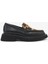 Josie Leopar Hakiki Deri Kadın Loafer 1
