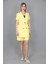 Kuşaklı Kısa Kollu Ceket & Duble Paça Şort-Sarı 4