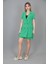 Kuşaklı Kısa Kollu Ceket & Duble Paça Şort-Yeşil 5