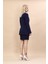 Blazer Ceket & Kısa Kalem Etek Takım-Lacivert 4