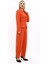 Gömlek Yaka Klasik Ceket & Paçası Pileli Pantolon-Turuncu 3