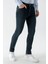 Erkek Haki Denim 5 Cep Slim Fit Jean Kot Pantolon 4