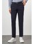 Erkek Lacivert Chino Dynamik Fit Pantolon 3