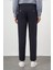 Erkek Lacivert Chino Dynamik Fit Pantolon 5