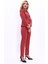 Peplum Ceket & Boru Paça Pantolon Takım-Kiremit 3