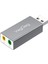 USB Harici Ses Kartı Adaptörü 3.5mm Kulaklık ve Mikrofon Girişli 1