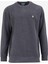 Antrasit Melanj Erkek Bisiklet Yaka Relaxed Sweatshirt D4WM-SWT3931 1