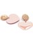 Şeftali Kalp Küpe (Light Skin Pink) (Yurt Dışından) 3