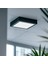 MX-1066N - 12W 4000K Ilık Beyaz | Siyah Kasa Sıva Üstü Kare LED Panel 1