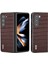 Samsung Galaxy Z Fold 6 5g Timsah Dokulu Hakiki Inek Derisi+Pc Telefon Kapağı (Yurt Dışından) 1