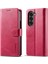 Samsung Galaxy Z Fold 6 5g Buzağı Dokusu Manyetik Toka Standlı Telefon Kapağı (Yurt Dışından) 1