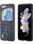 Samsung Galaxy Z Flip6 5g Hakiki Inek Derisi + Pc Telefon Kapağı Timsah Dokusu Anti-Damla Kılıf (Yurt Dışından) 1