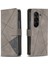 Samsung Galaxy Z Fold 6 5g Pu Deri Geometrik Telefon Kılıfı (Yurt Dışından) 1