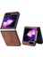 Samsung Galaxy Z Flip6 5g Pu Deri Kaplamalı Pc Sert Telefon Kapağı (Yurt Dışından) 1