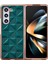 Samsung Galaxy Z Fold 6 5g Pu Deri + Pc Galvanik Telefon Kapağı (Yurt Dışından) 1